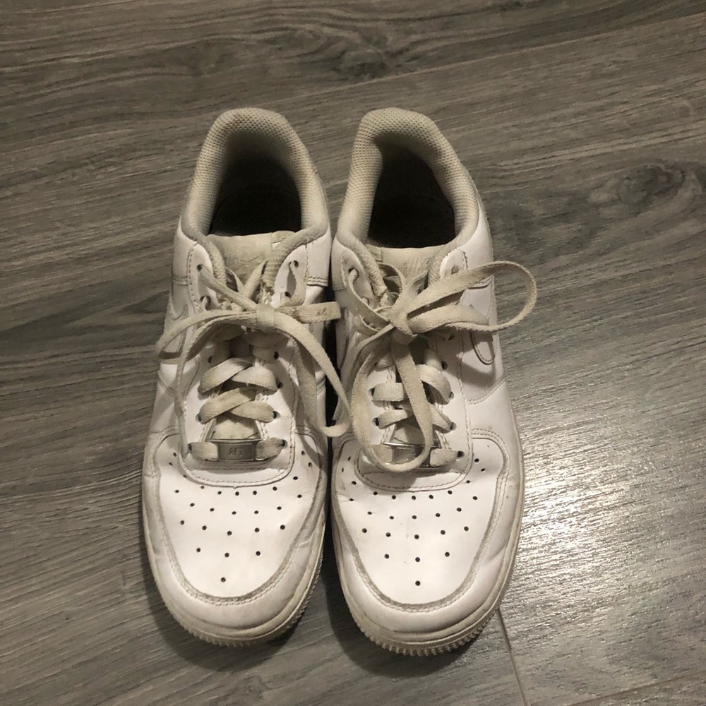 White AF1s. Size 7!